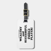 富裕層と成功を握る ラゲッジタグ (正面縦)