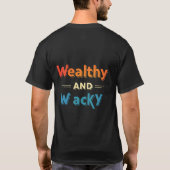 富裕層と狂人 Tシャツ (裏面)