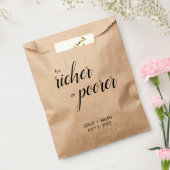 富裕層または貧困層のバッグ フェイバーバッグ (封をした状態)