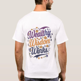 富裕層ウィズウィンクスのグラフィック基本Tシャツ Tシャツ