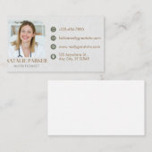 富裕層カード栄養士 名刺 (正面/裏面)