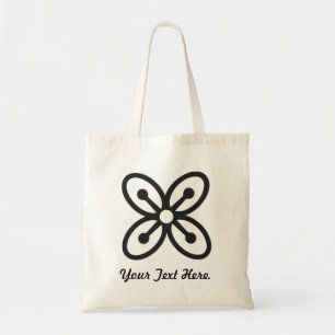 富裕、力、豊富のBESE SAKA の記号 トートバッグ