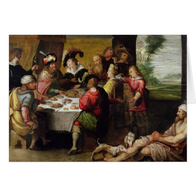 富豪およびラザロの喩え (正面横)