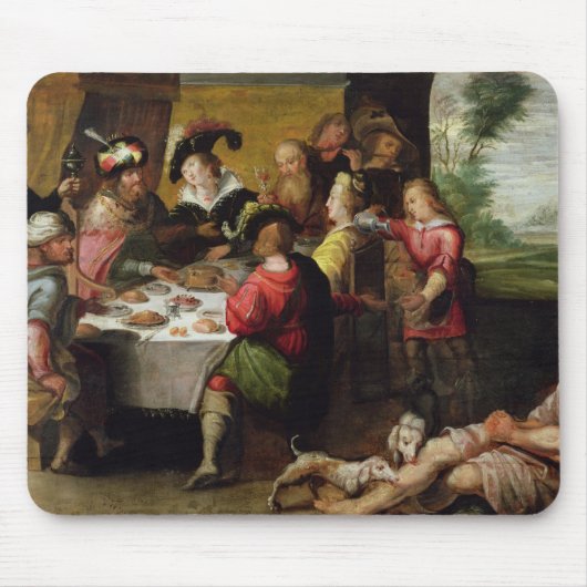 富豪およびラザロの喩え マウスパッド (正面)