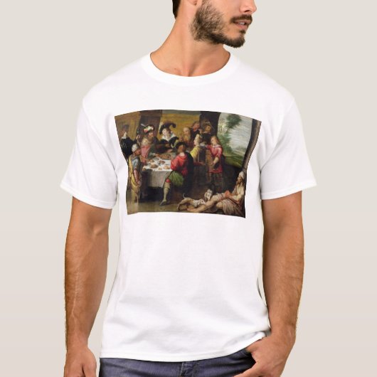 富豪およびラザロの喩え Tシャツ (正面)