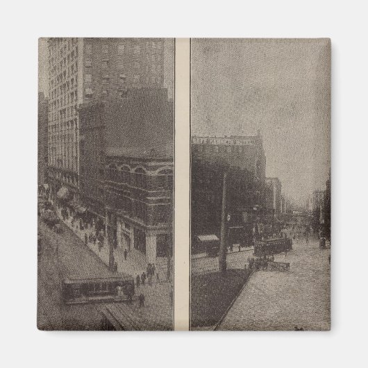 富、エンタープライズ、シアトル、ウォッシュを表示 マグネット (正面)