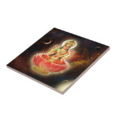 富FORTUのMAA MAHALAXMI DEVIのインドの女神 タイル (側面)
