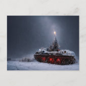 寒いクリスマス ポストカード (正面)