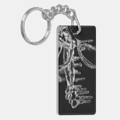 寒い冬に入る キーホルダー (正面左)