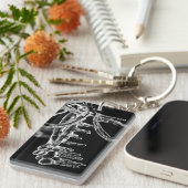 寒い冬に入る キーホルダー (正面右)