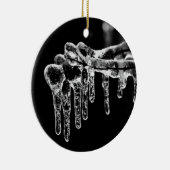 寒い冬に入る セラミックオーナメント (右)