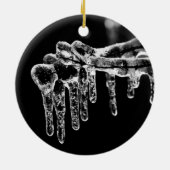 寒い冬に入る セラミックオーナメント (裏面)