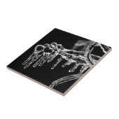 寒い冬に入る タイル (側面)