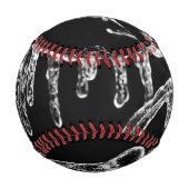 寒い冬に入る 野球ボール (正面)