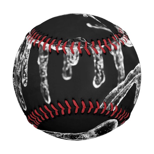寒い冬に入る 野球ボール (正面)
