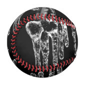 寒い冬に入る 野球ボール (正面左)