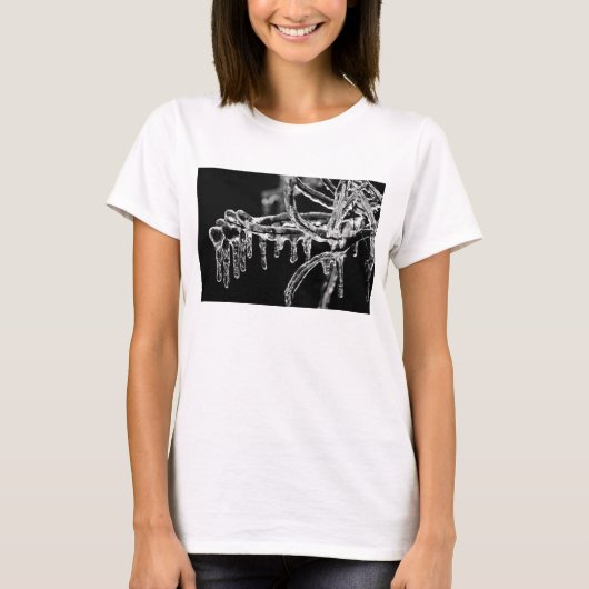 寒い冬に入る Tシャツ (正面)