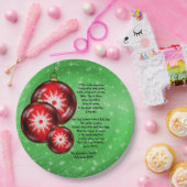 寒い冬のクリスマスキャロル歌詞9» ペーパープレート (パーティー)