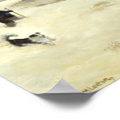 寒い冬の日 ポスター (角)