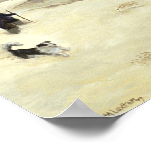 寒い冬の日 ポスター (角)