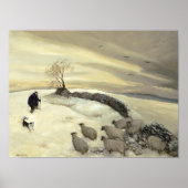 寒い冬の日 ポスター (正面)