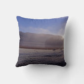 寒い冬の朝エストワイトウォーターイングランド クッション (裏面)