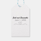 寒い場合に備えて ブランケット 結婚式 ギフトタグ (裏面)