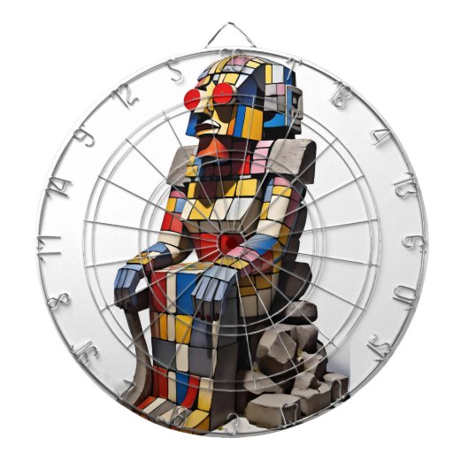 寒い夏 ダーツボード (正面)