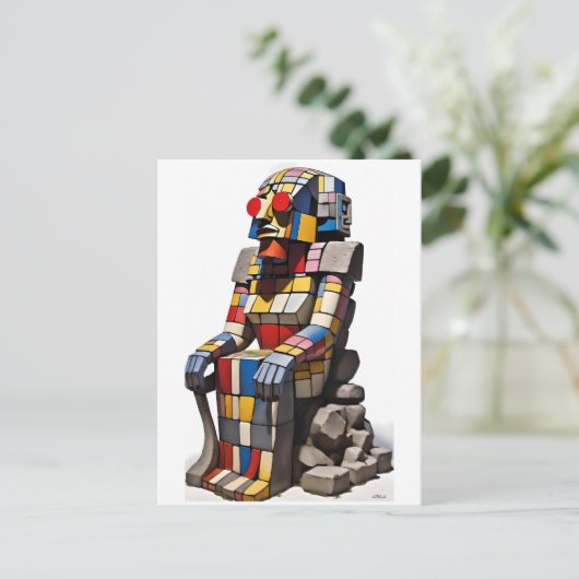 寒い夏 ポストカード (スタンド正面)