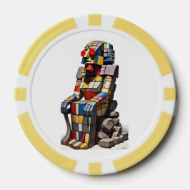 寒い夏 ポーカーチップ