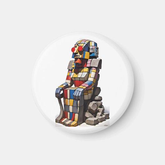 寒い夏 マグネット (正面)