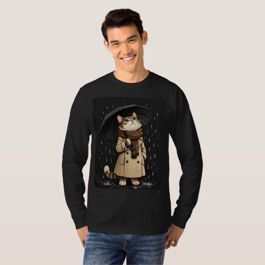 寒い天候 Tシャツ (正面フル)