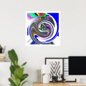 寒い天気 ポスター (ホームオフィス)