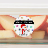 寒い天気/季節保存包装ラベル ラベル (貼付)