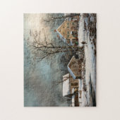寒い朝 ジグソーパズル (縦)