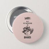 寒い読書虫 缶バッジ (正面&裏面)