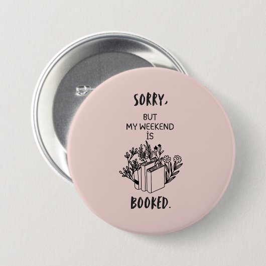 寒い読書虫 缶バッジ (正面&裏面)