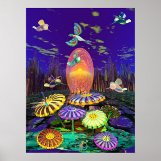 寒い雑草 ポスター