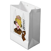 「寒くてチアラが氷柱(つらら)を作ってる!」 ディヴァ ミディアムペーパーバッグ (正面アングル)