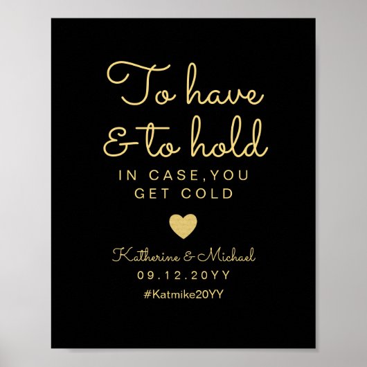 寒くなったら持って持って持って ポスター (正面)