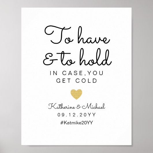 寒くなったら持って持って持って ポスター (正面)