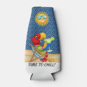 寒くなる時間 – 後ろを見る! ボトルクーラー (正面)