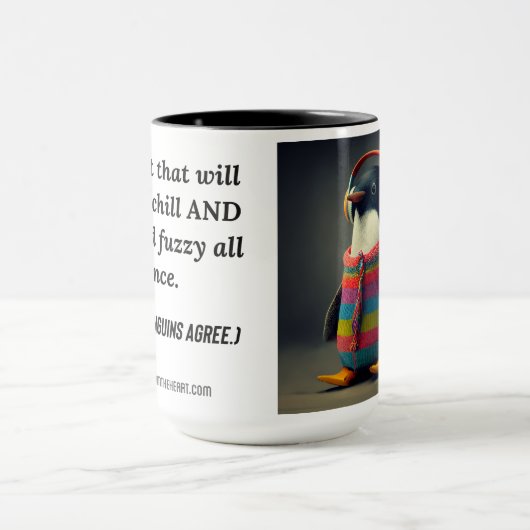 寒さと暖かさとファジー マグカップ (中央)