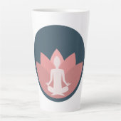 寒さに集中する カフェラテマグ (正面)