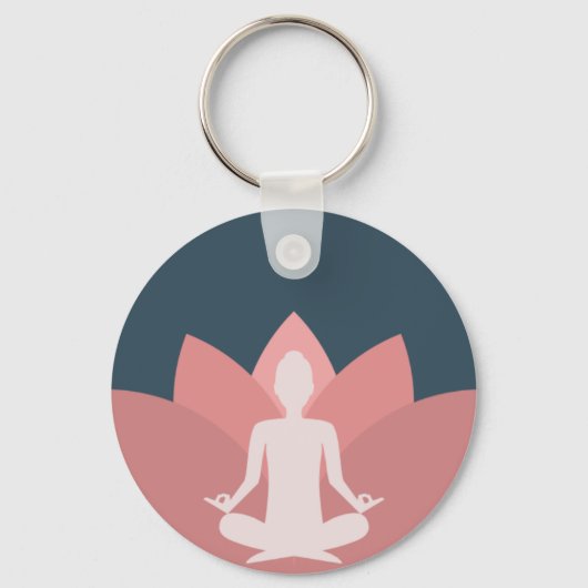 寒さに集中する キーホルダー (正面)