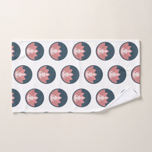 寒さに集中する ハンドタオル (ハンドタオル)