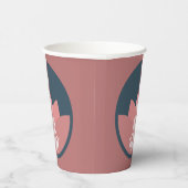 寒さに集中する 紙コップ (右)