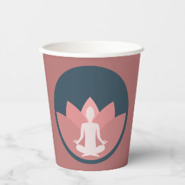 寒さに集中する 紙コップ