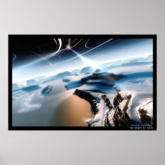 寒さの曲線 ポスター (正面)