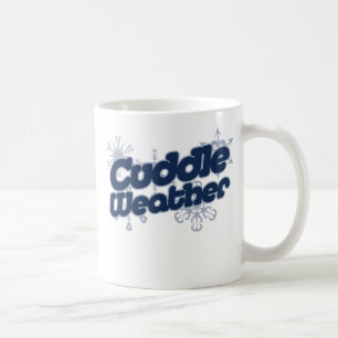 寒さを抱え込む コーヒーマグカップ